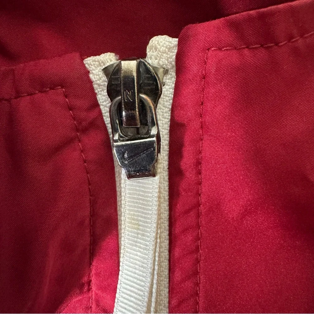 Nike Alabama Crimson Tide Clima-Fit Jacket L Red‎ Full Zip Windbreaker NCAA